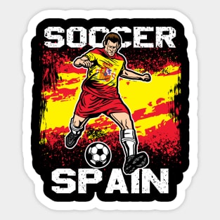 Spain Futbol Soccer Sticker